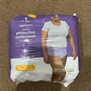 Amazon Basics Women's Protective Underwear - Purple